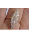 Bague marquise oxyde de zirconium