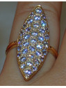 Bague Marquise or 18 carats