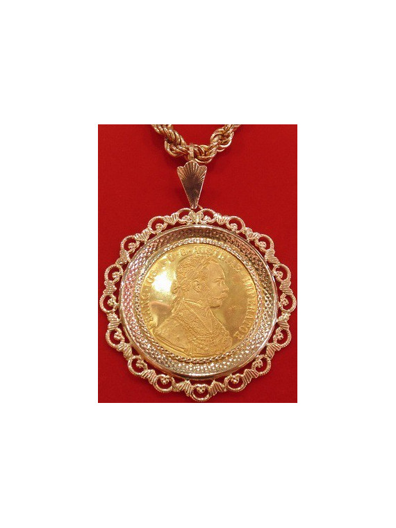 Pendentif Porte pièces 4 ducats