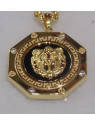 Pendentif Octogonale lion onyx