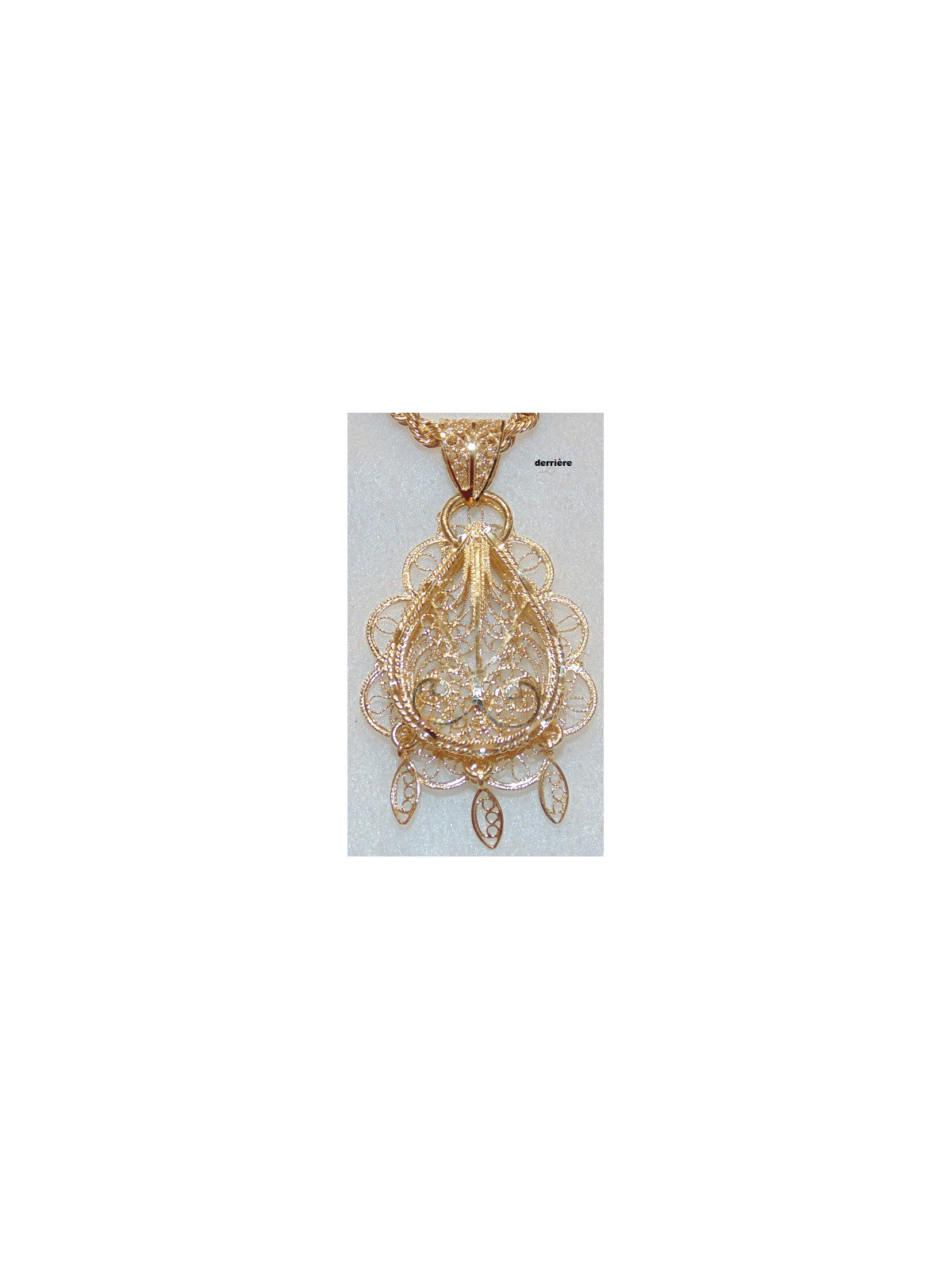 Pendentif Mesquia Or 18 carats 