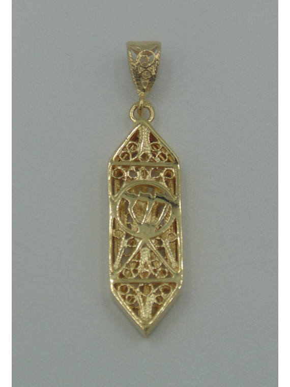 Pendentif Mezouza Or 18 Carats 