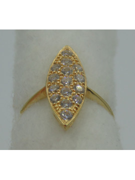 Bague Marquise Or 18 Carats 