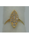 Bague Marquise Or 18 Carats 