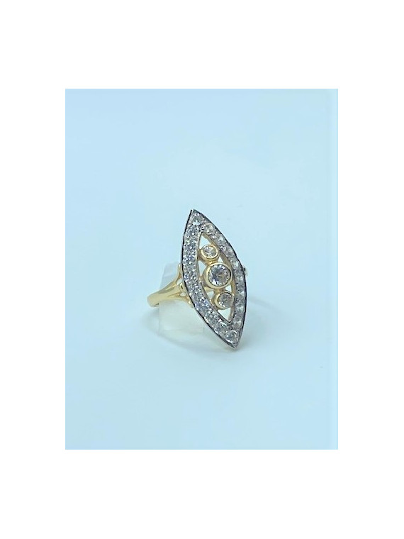 Bague Marquise Or 18 Carats