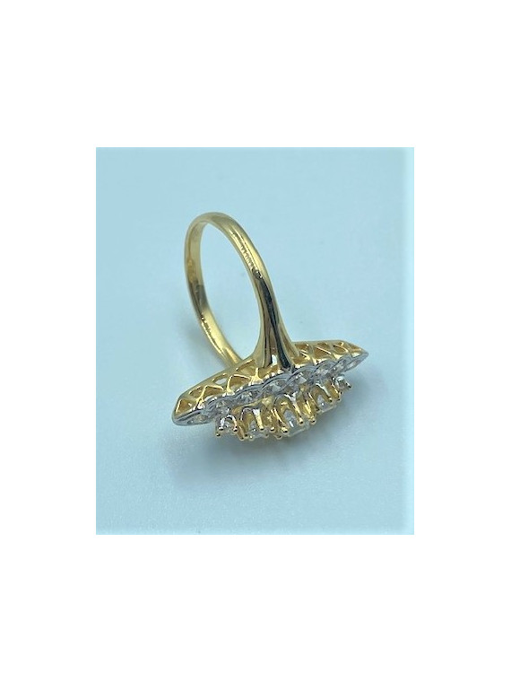 Bague Marquise Or 18 Carats