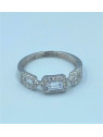 Parure tombante Or Blanc 18 Carats