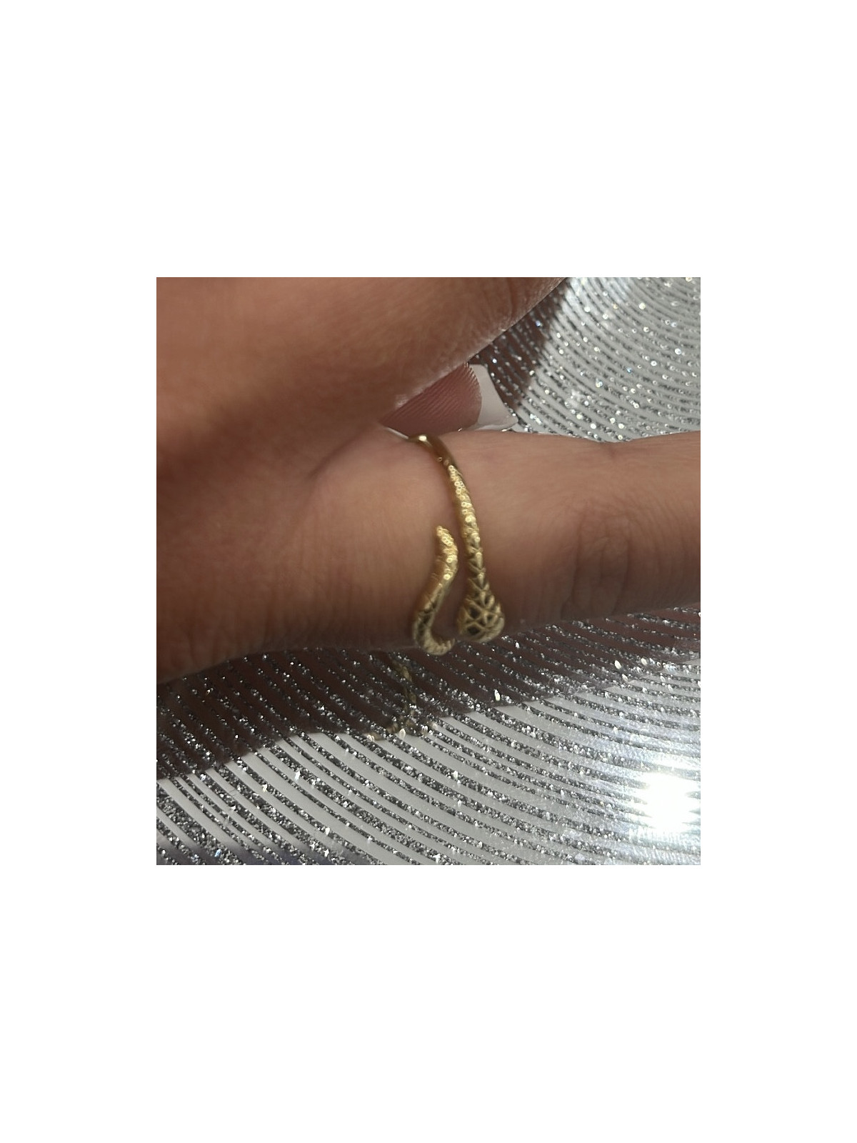 Bague serpent