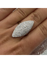 Marquise Fancy Or Blanc 18 carats