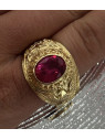 Bague Universitaire Empire Red