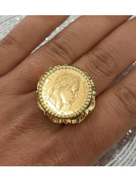 Bague porte pièce Napoléon 