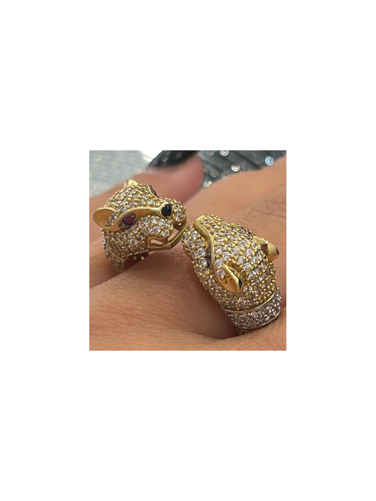 Bague Twins Lion