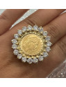 Bague porte pièce Royale 10 francs