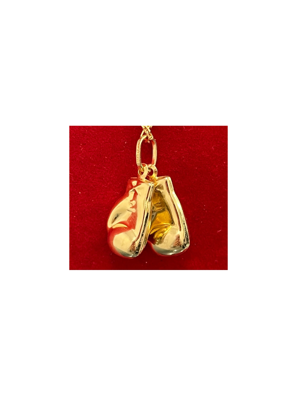 Pendentif gant de boxe