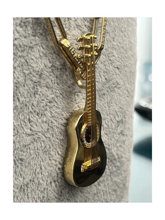 Pendentif Guitare Flamenca