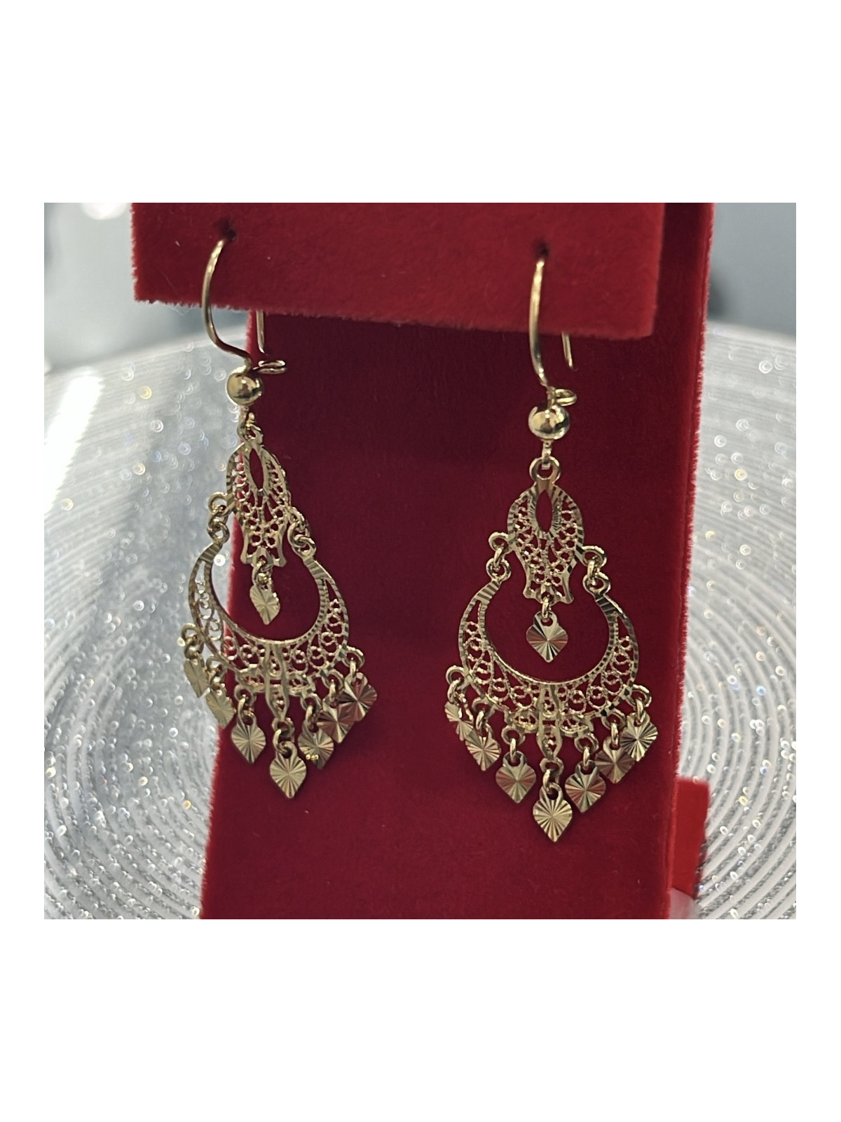 Boucles d'oreilles savoyardes