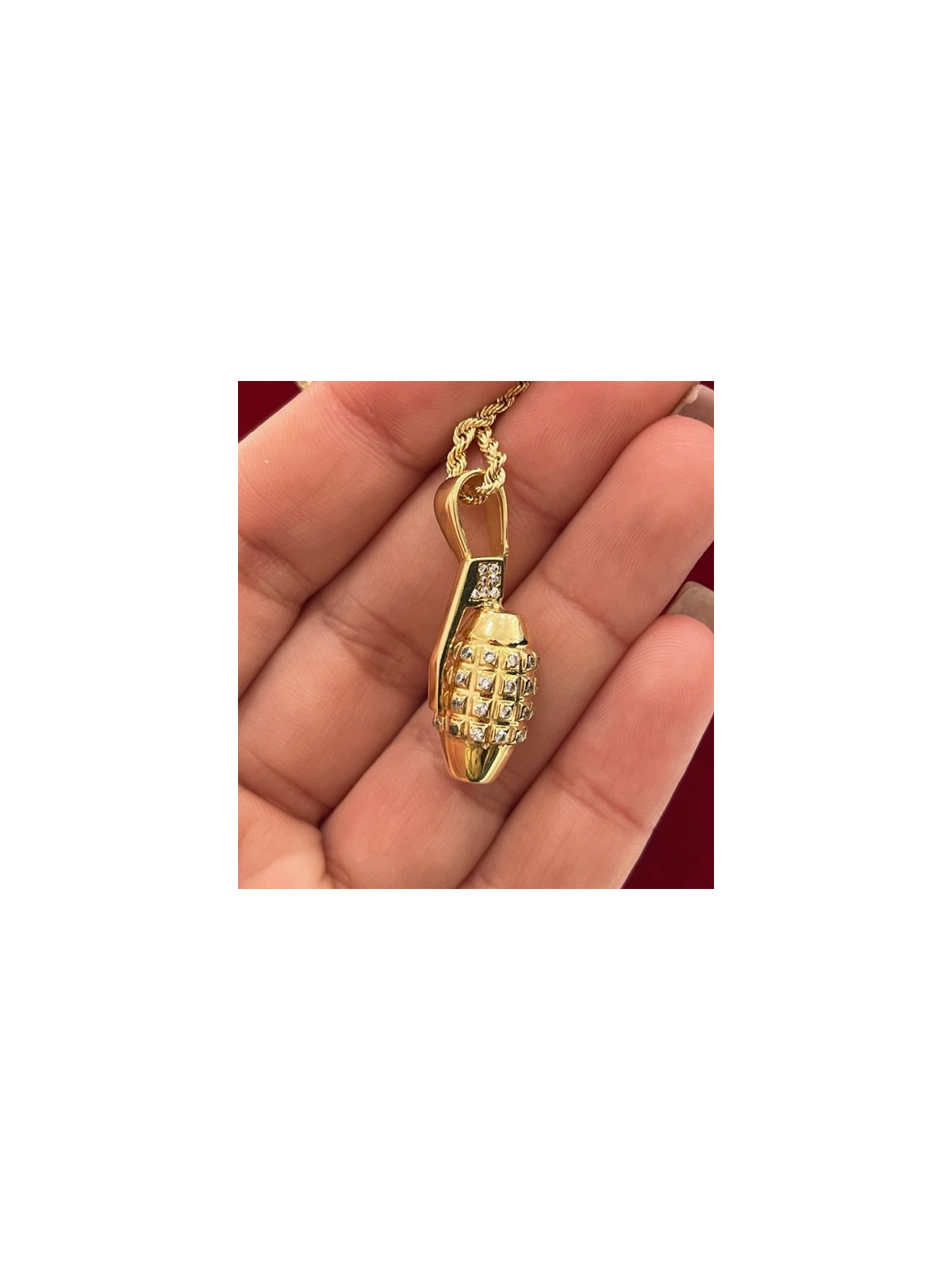 Pendentif Grenade