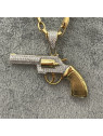 Pendentif Gun zirconium