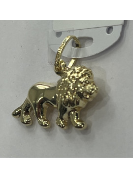 Pendentif Lion or 18 carats