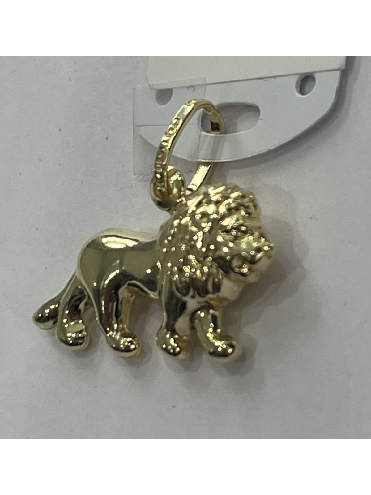 Pendentif Lion or 18 carats