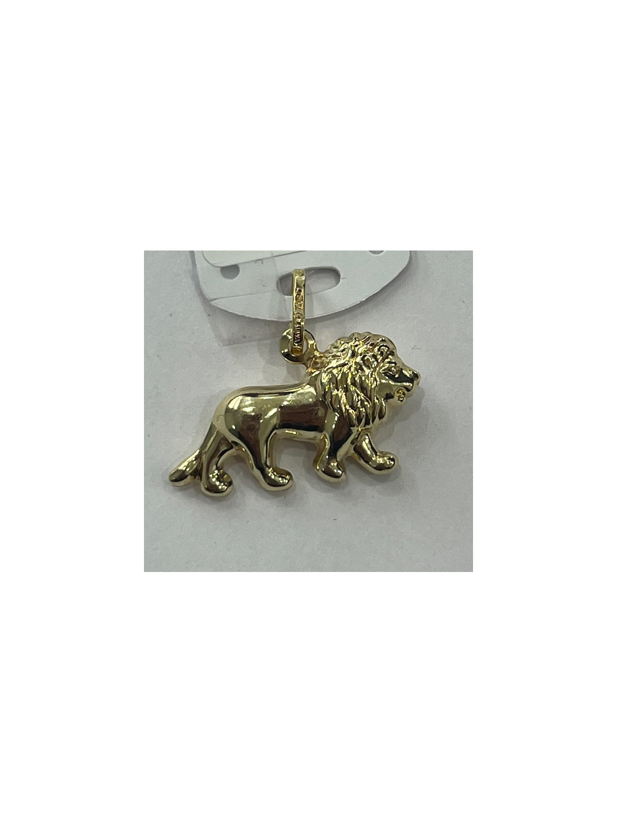 Pendentif Lion or 18 carats