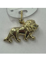 Pendentif Lion or 18 carats