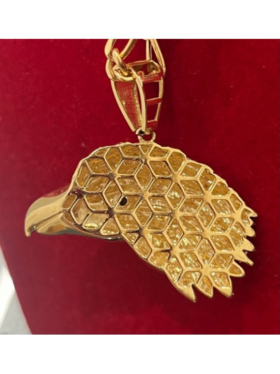 Pendentif aigle or 18 carats